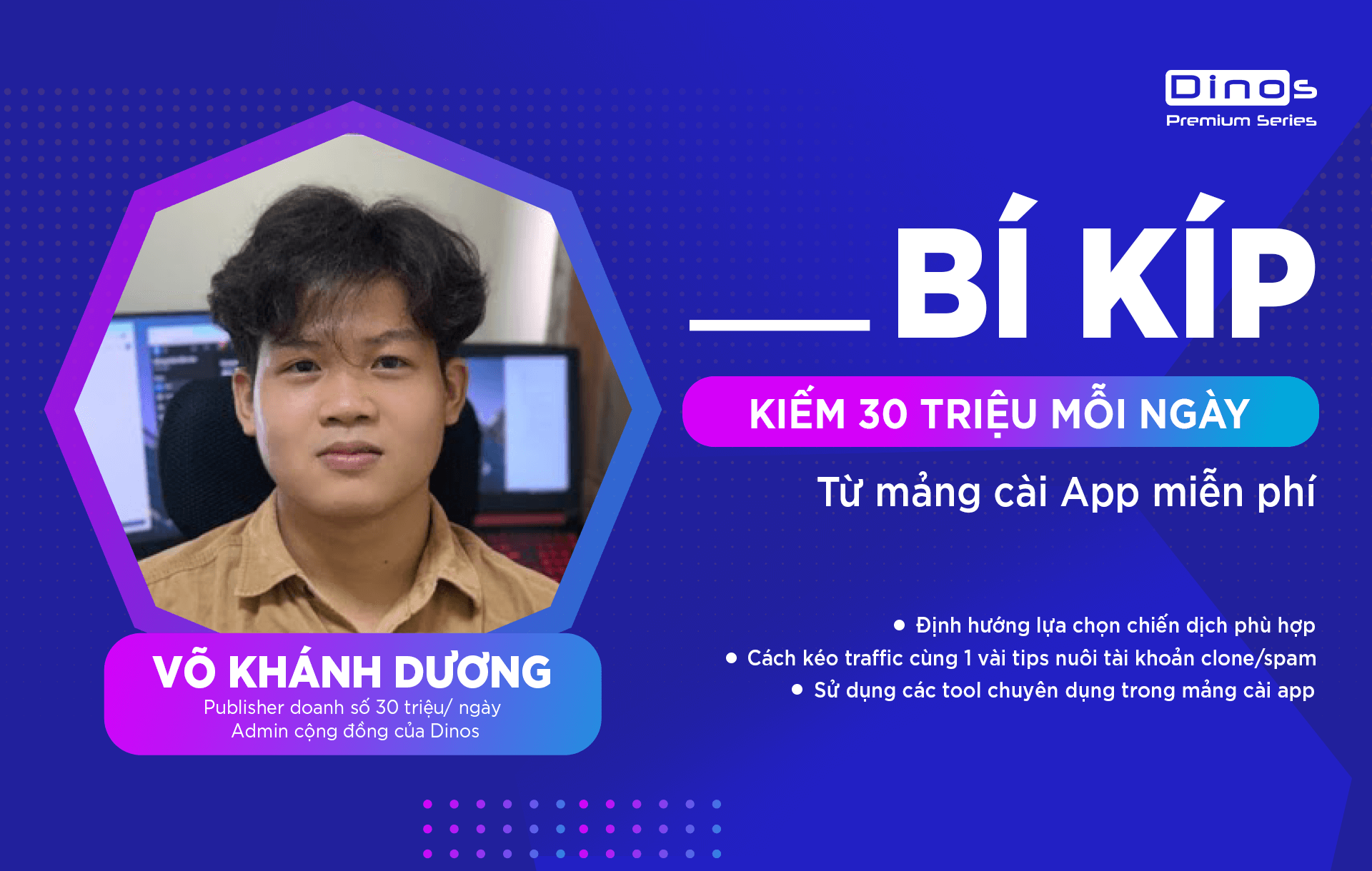 Bí kíp kiếm 30 triệu mỗi ngày từ mảng cài App miễn phí