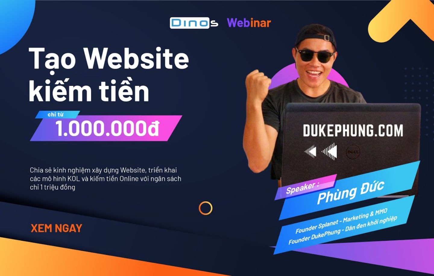 Xây dựng website kiếm tiền online với số vốn từ 1 triệu đồng